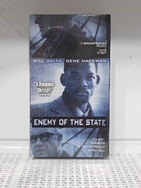 Enemy of the State VHS 1999 Will Smith NEW FACTORY SEALED